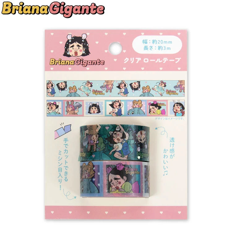 Thank You Mart exclusive x Briana Gigante Collaboration Clear Roll Tape 2P