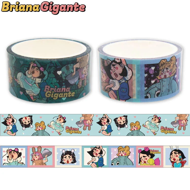 Thank You Mart exclusive x Briana Gigante Collaboration Clear Roll Tape 2P