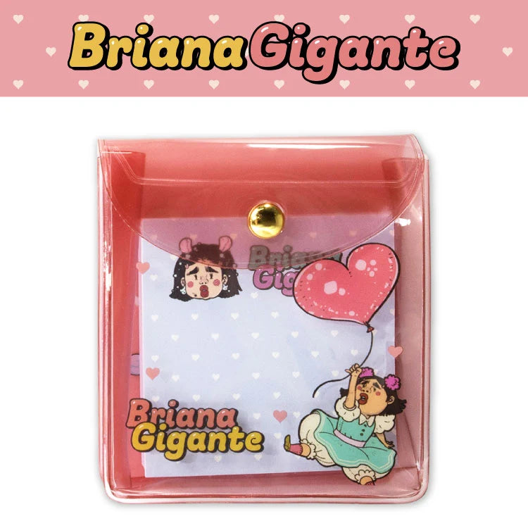 Thank You Mart exclusive x Briana Gigante Collaboration Memo Pad with Clear Case