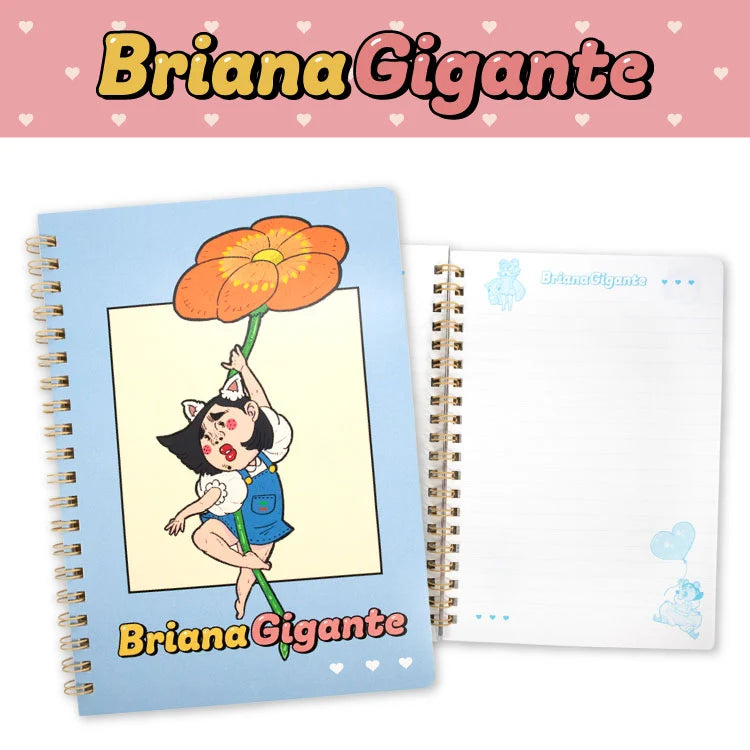 Thank You Mart exclusive x Briana Gigante Collaboration B6 Ring Notebook
