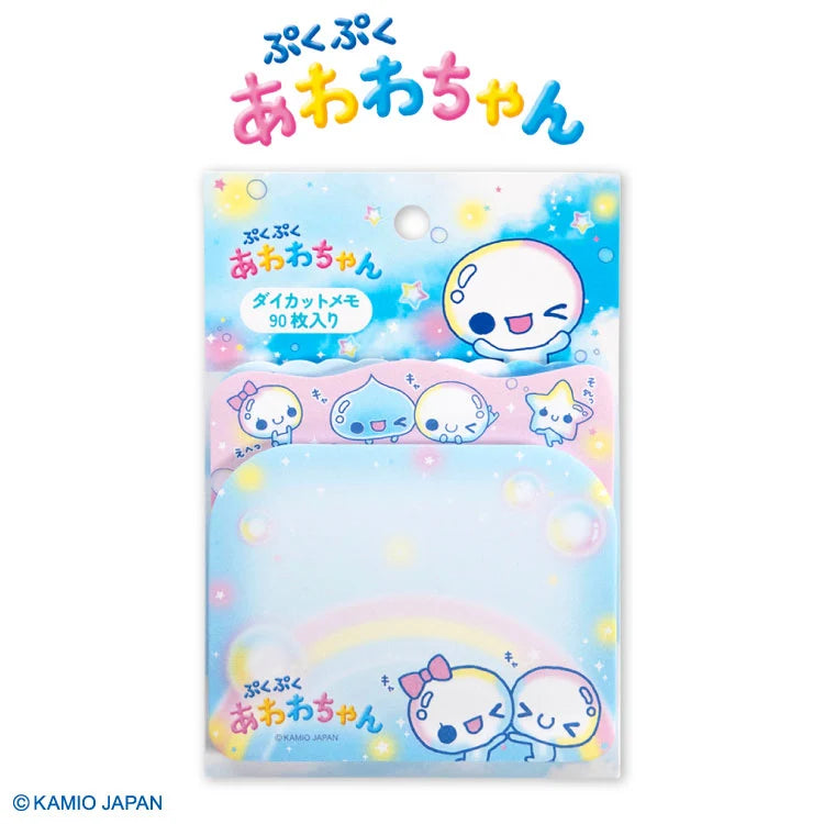 Thank You Mart exclusive x Pukupuku Awawa-chan Collaboration Die-Cut Memo