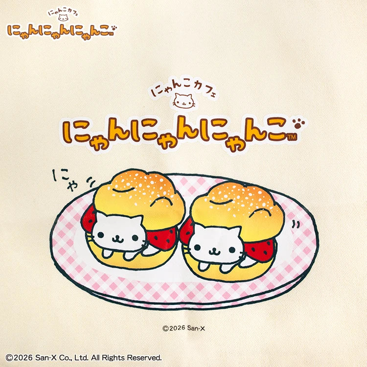Thank You Mart exclusive x San-X Nyan Nyan Nyanko Collaboration Tote Bag