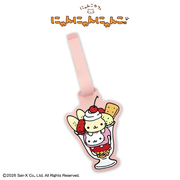 Thank You Mart exclusive x San-X Nyan Nyan Nyanko Collaboration Luggage Tag