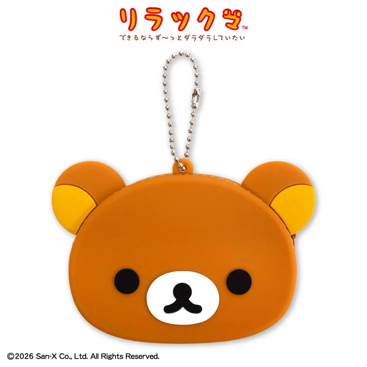 Thank You Mart exclusive x San-X Rilakkuma Collaboration Silicone Coin Case