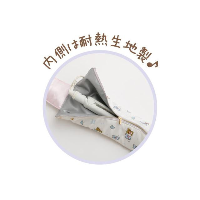 San-X | Rilakkuma and Awawa Neko Theme Hair Iron Case Pouch