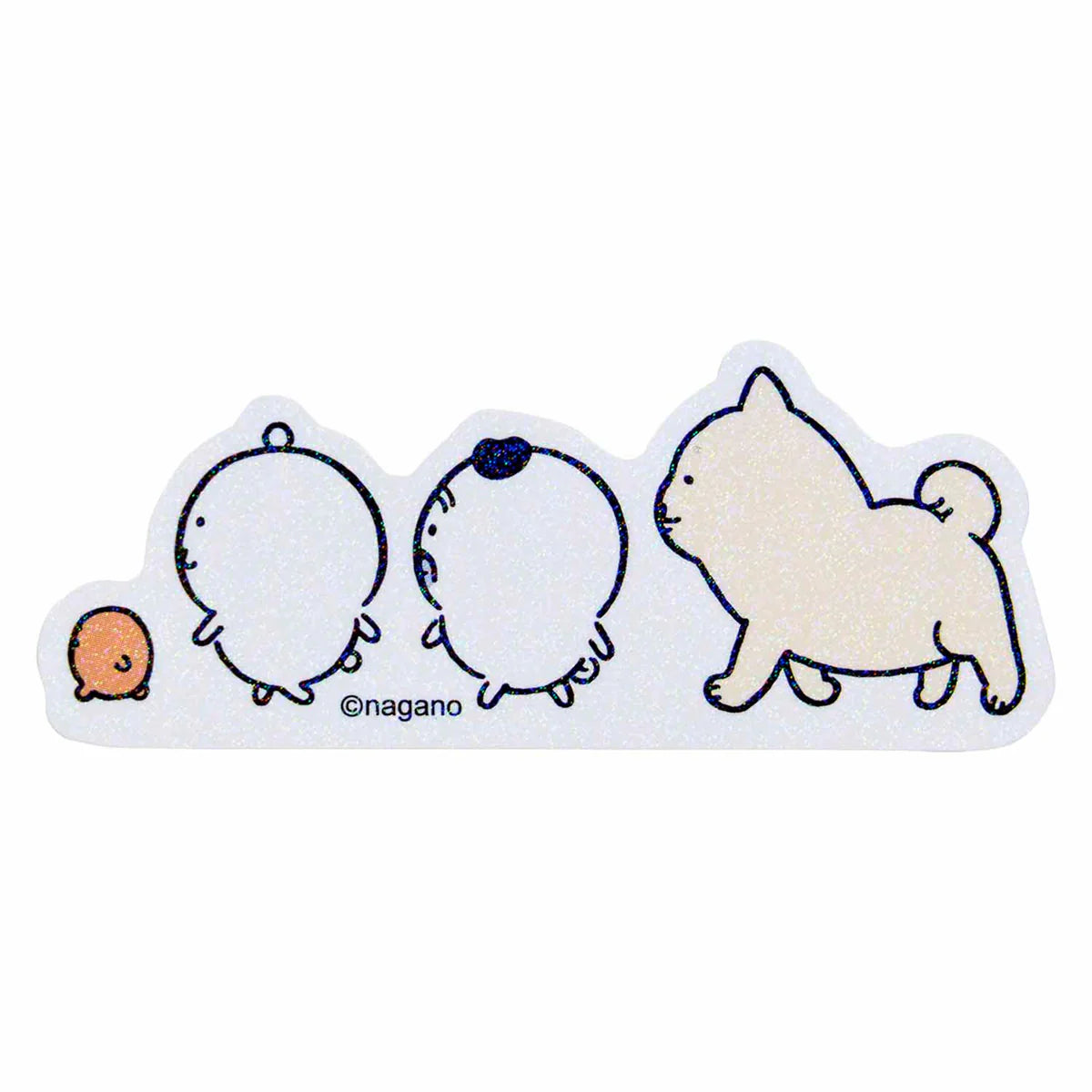 Nagano | Nagano Friends Hologram Smartphone Sticker Blind Box (12 Types)