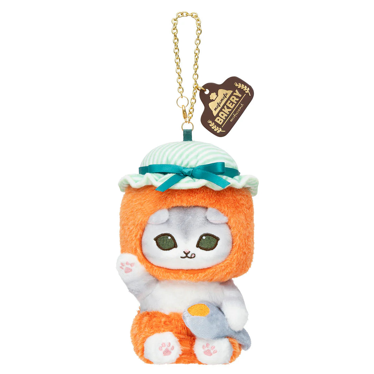 Mofusand | Mofusand Bakery Jam Meow Mascot Keychain - Marmalade