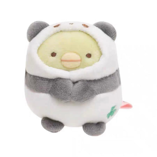 San-X | Sumikko Gurashi Panda Themed Hand-held Tenori Plush Toy - Penguin?
