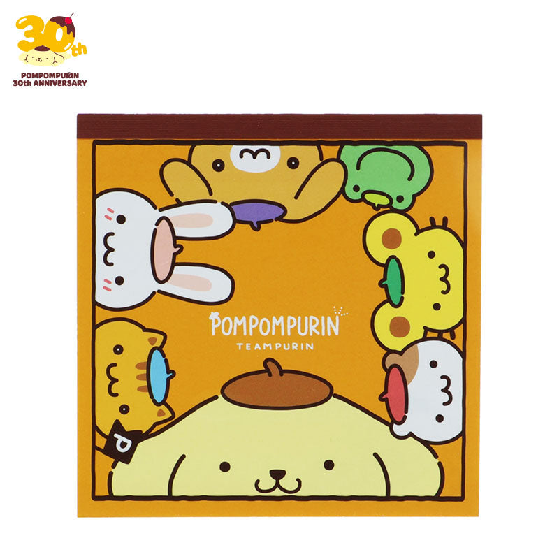 Sanrio | Sanrio Characters Square Memo - Pompompurin (Orange)