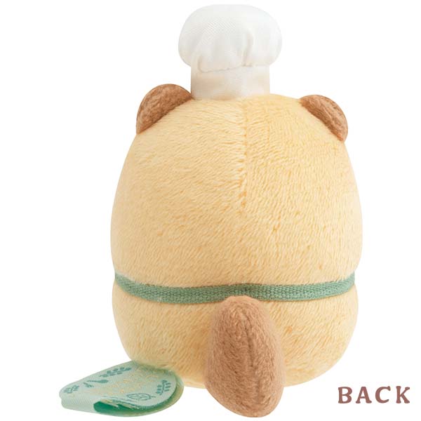 San-X | Sumikko Gurashi Raccoon Round Restaurant Hand-held Tenori Plush Toy - Raccoon
