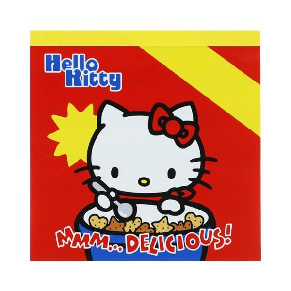 Sanrio | Sanrio Characters Square Memo - Hello Kitty (Red)