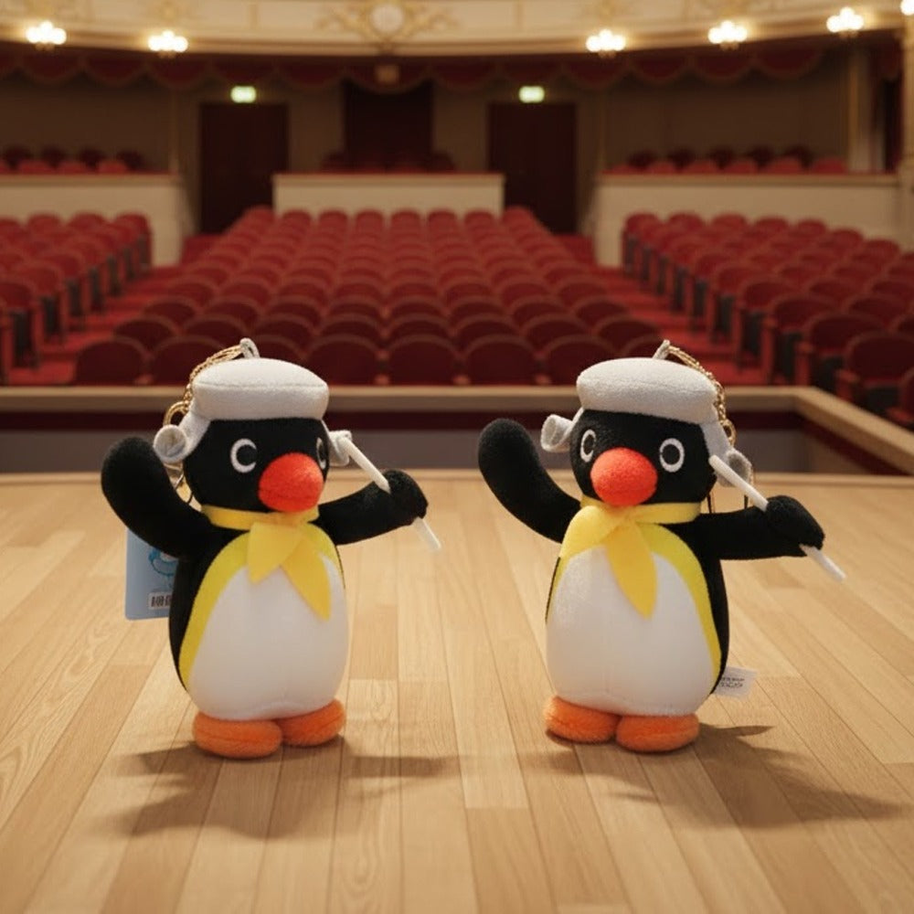 Pingu Korea | Pingu Judge Mascot With Card