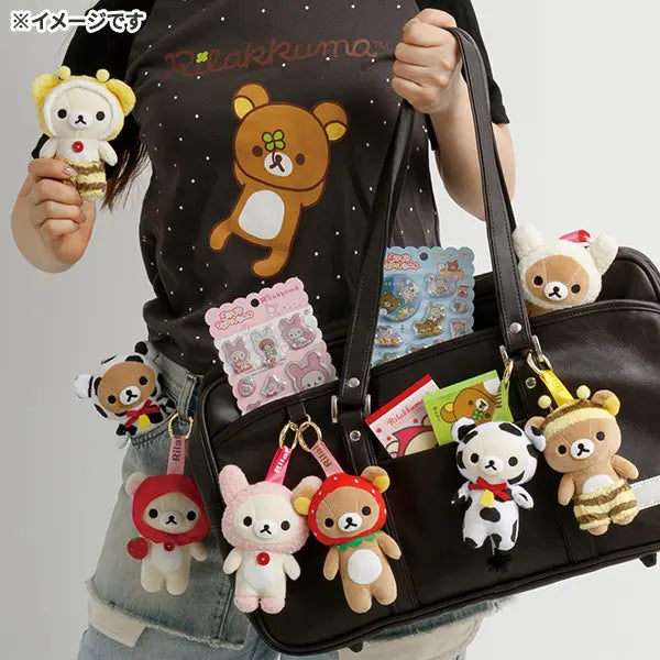 San-X | Rilakkuma Back In The Day Hanging Plush Toy Blind Box (8 Types)