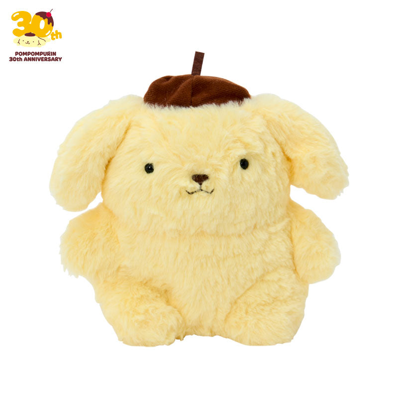 Sanrio | Pompompurin 30th Anniversary (Pompompurin from back then) Plush Toy S - Pompompurin