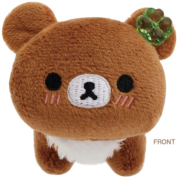 San-X | Chairoikoguma’s Kumakyun Days Hand-held Tenori Plush Toy