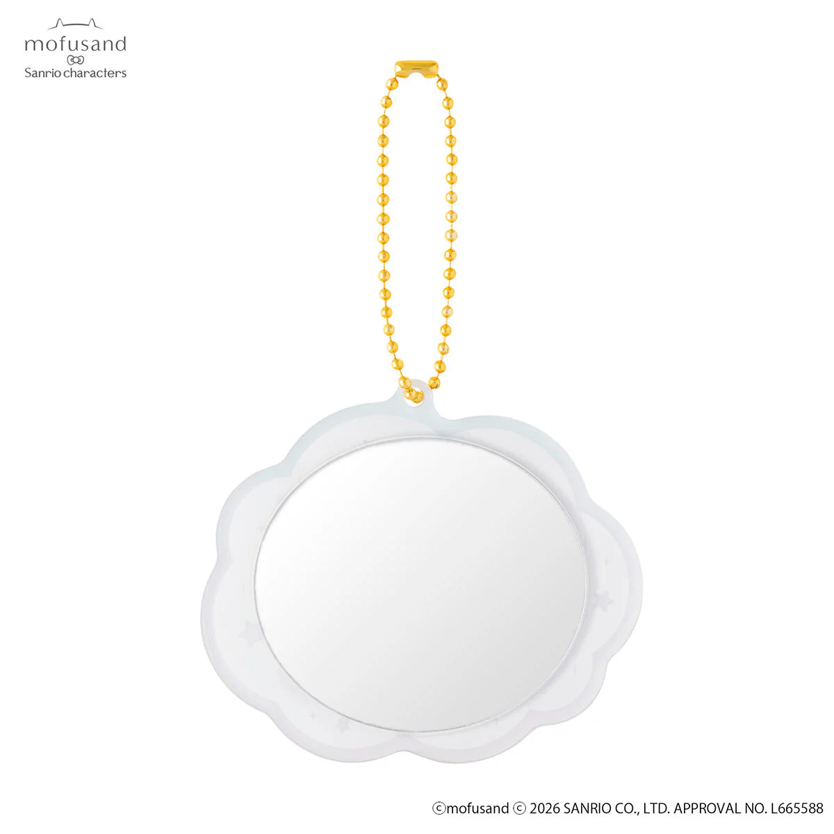 Mofusand | Mofusand x Sanrio Characters Trading Acrylics Mini Mirror Keychain Blind Box (6 Types)