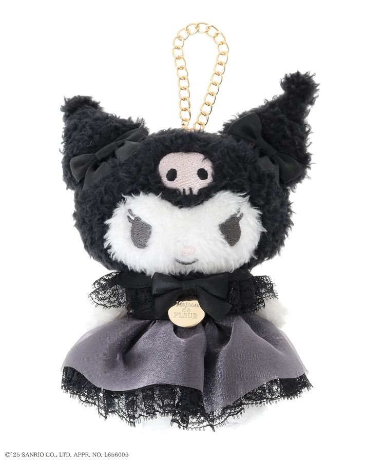 Maison de FLEUR x Kuromi's 20th Anniversary! Plush Toy Charms