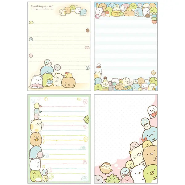 San-X | Sunikko Gurashi Memo Pad - A
