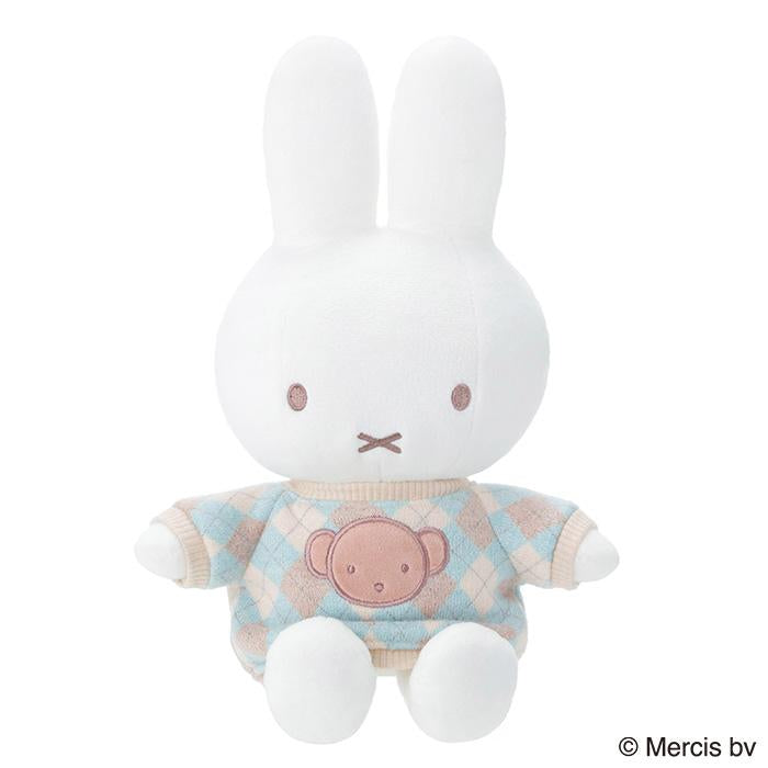 Miffy | Miffy Check Series Plush Toy