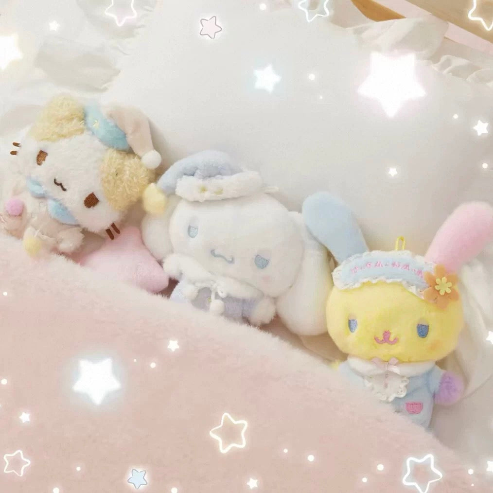 Sanrio CHN | Sanrio Sweet Dreams Series Plush Mascot Keychain - Cinnamoroll