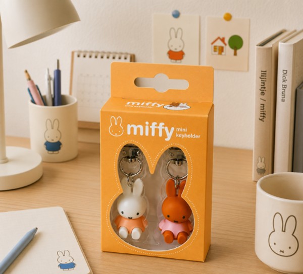 Miffy Korea | Miffy Mini Keyring 5cm Set of 2