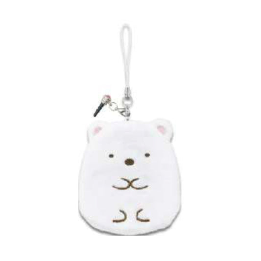 San-X | Sumikko Gurashi Earphone Mini Pouch - Polar Bear