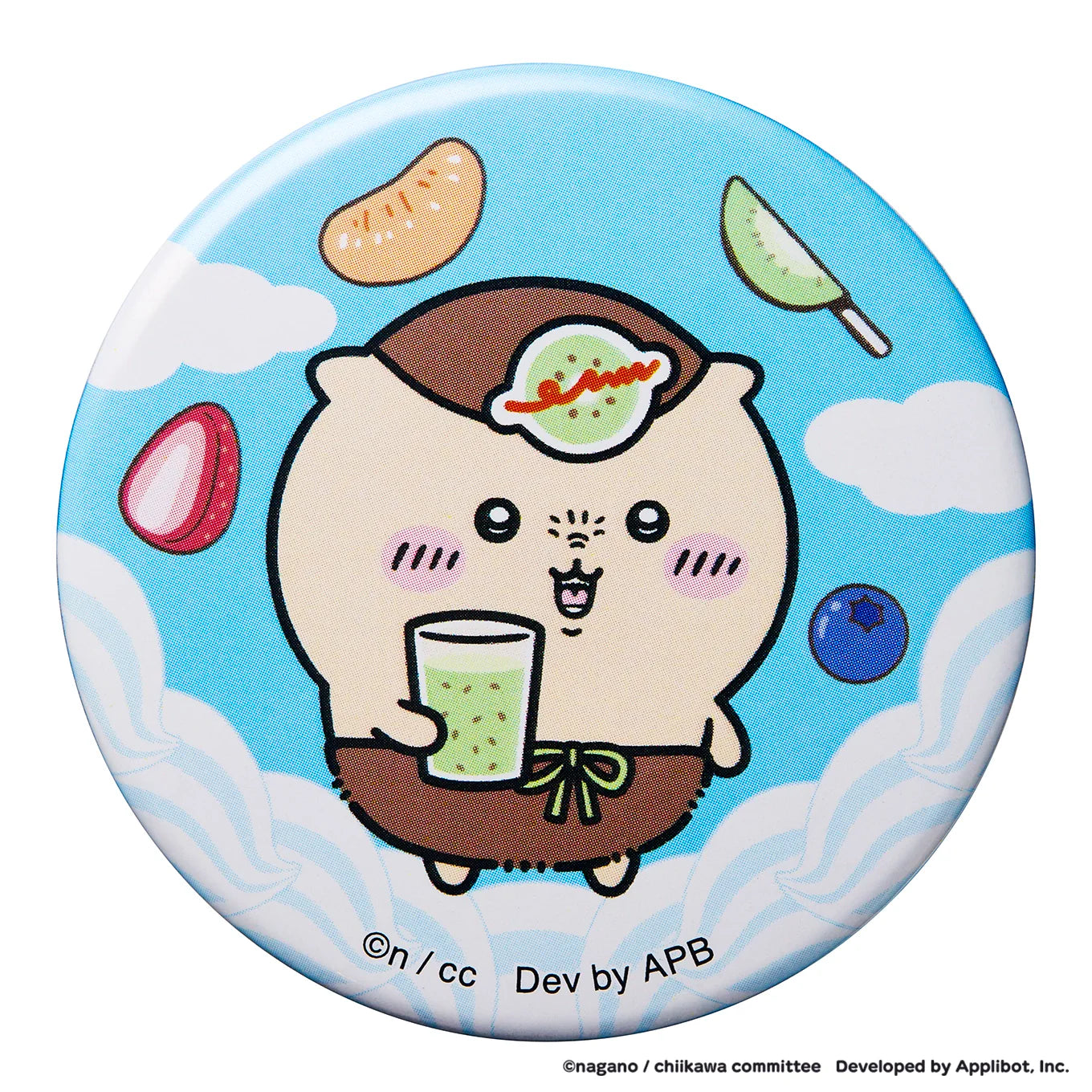 Chiikawa | 'Chiikawa Pocket Fruit Trading Can Badge Blind Box (All 7 Types)