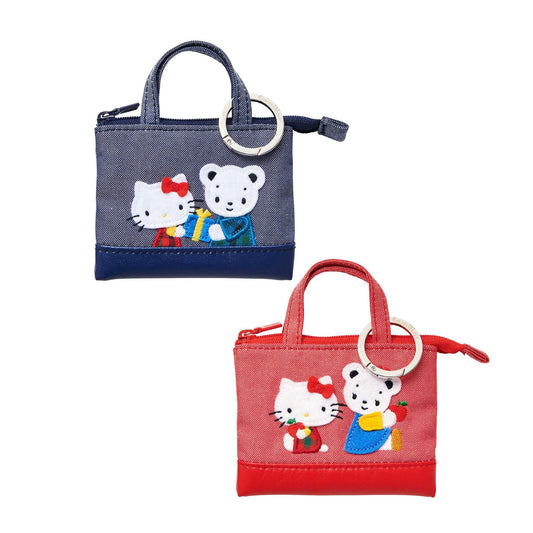 Sanrio | Familiar X Hello Kitty Collaboration Mini Denim Bag