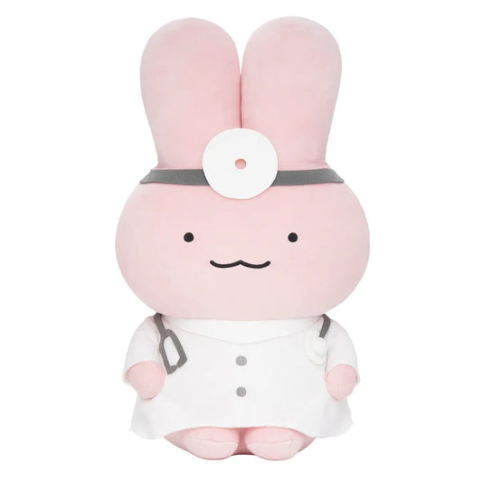 White Tiger and Black Tiger Capture Plush Toy Lottery Prize A - Big plush toy (Watchful Rabbit Teacher)
