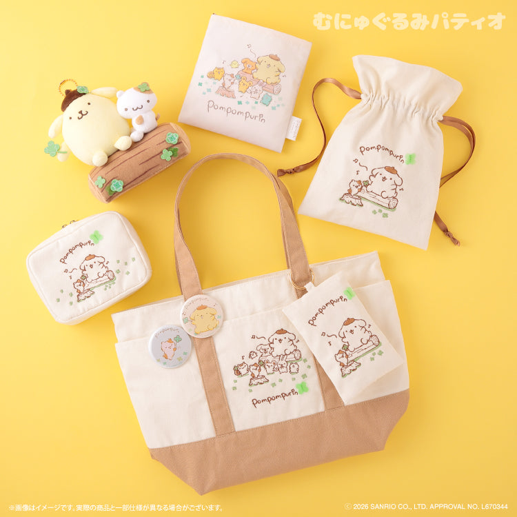 Sanrio | Sanrio Characters Pompompurin Tree Stump Tote Bag
