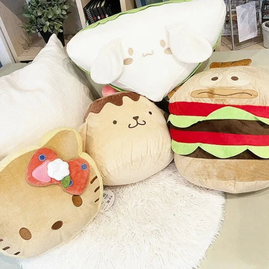 Sanrio | Die-Cut Cushion - Hello Kitty : Pancake