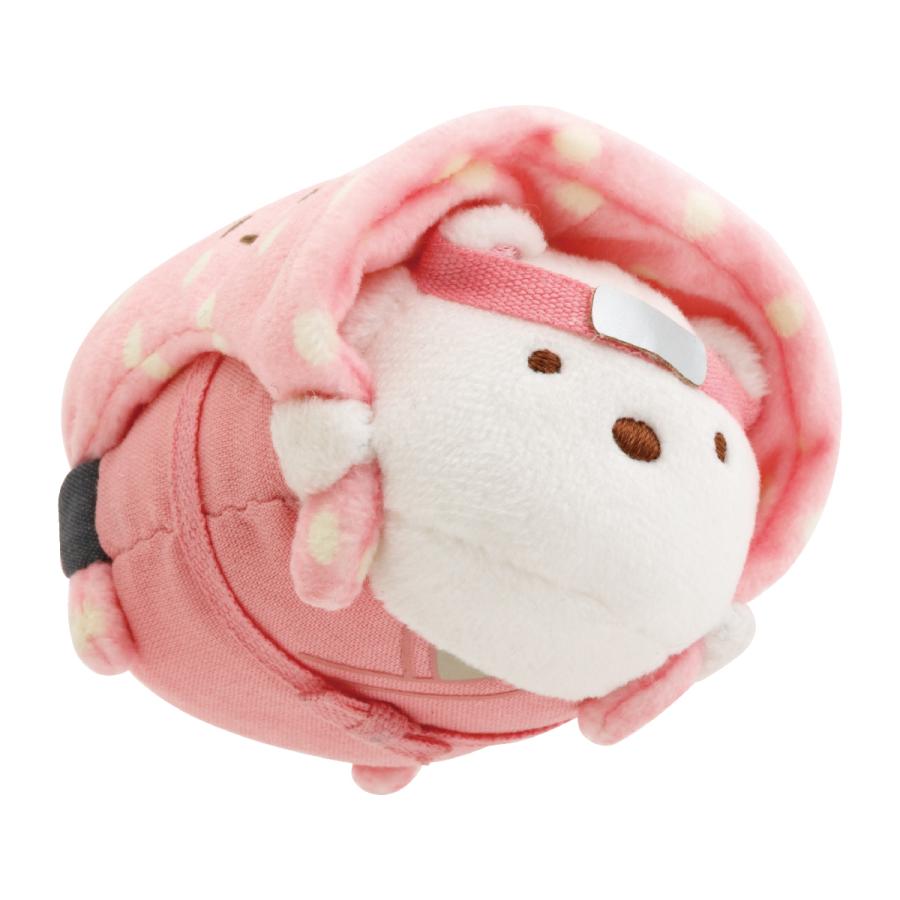 San-X | Sumikko Gurashi Ninja Series Shop Limited Hand-held Tenori Plush Toy - Polar Bear