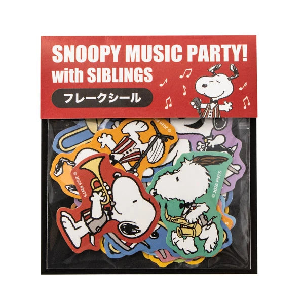 PEANUTS | Snoopy Music Party! Series Sticker Pack