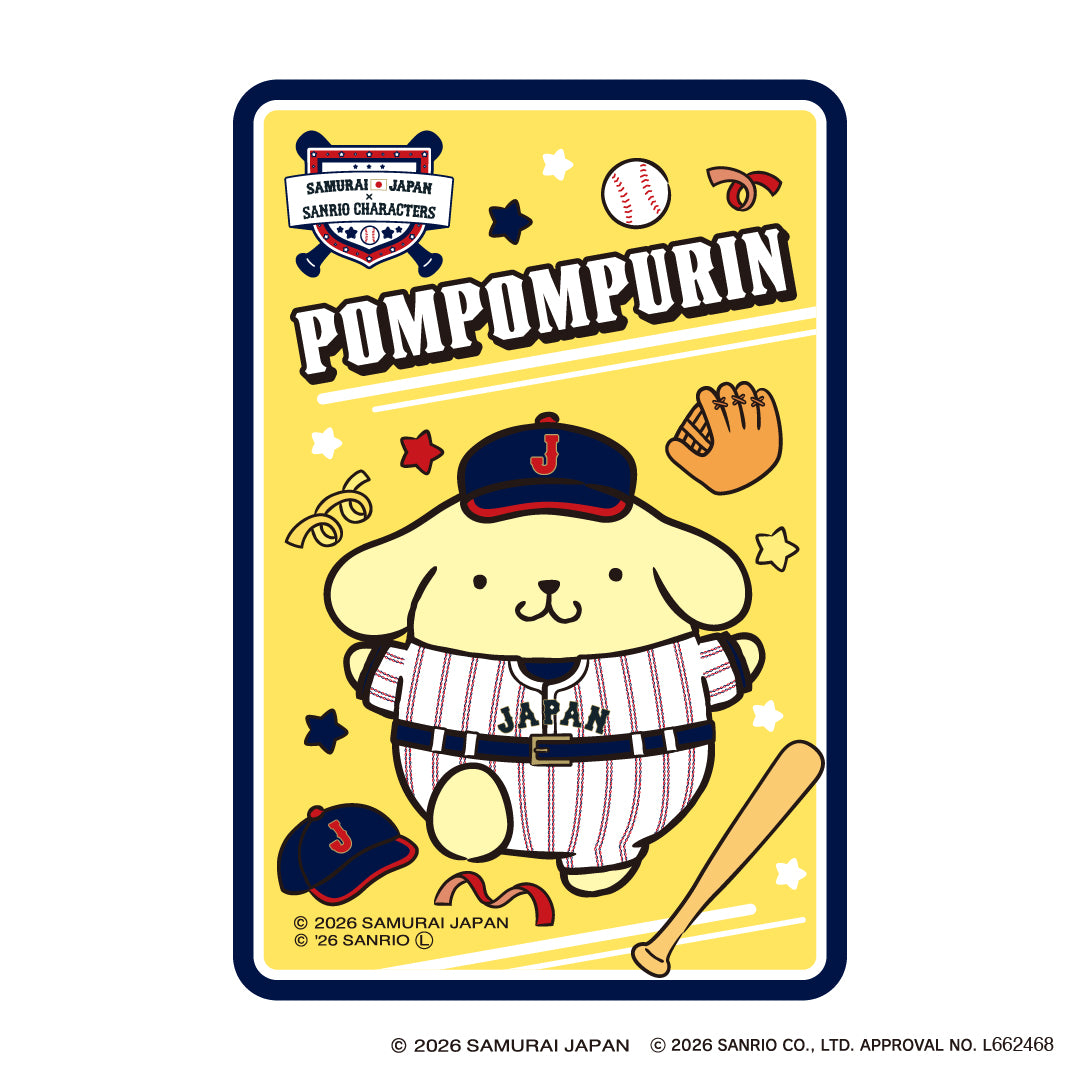 Sanrio | Samurai Japan x Sanrio Characters Clear Card Blind Box (10 Types)