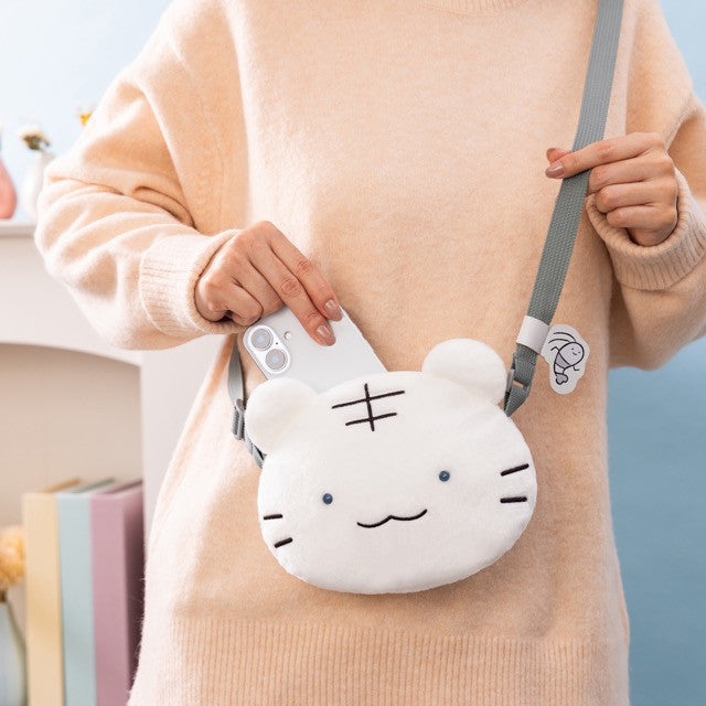 White Tiger and Black Tiger Capture Plush Toy Lottery Prize D - The mascot (master) has turned into a black tiger