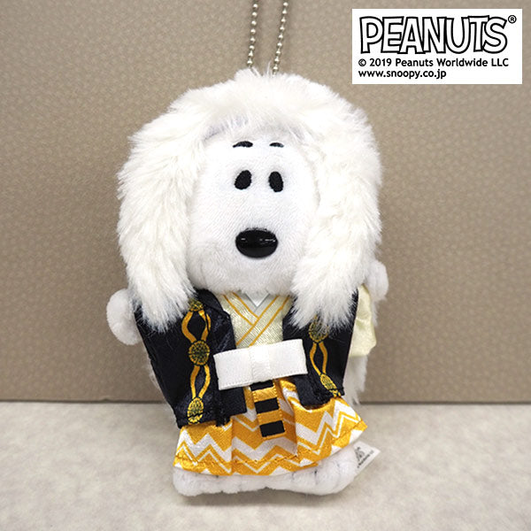 PEANUTS | Snoopy KABUKI Play Mascot Charm - RENSHI White
