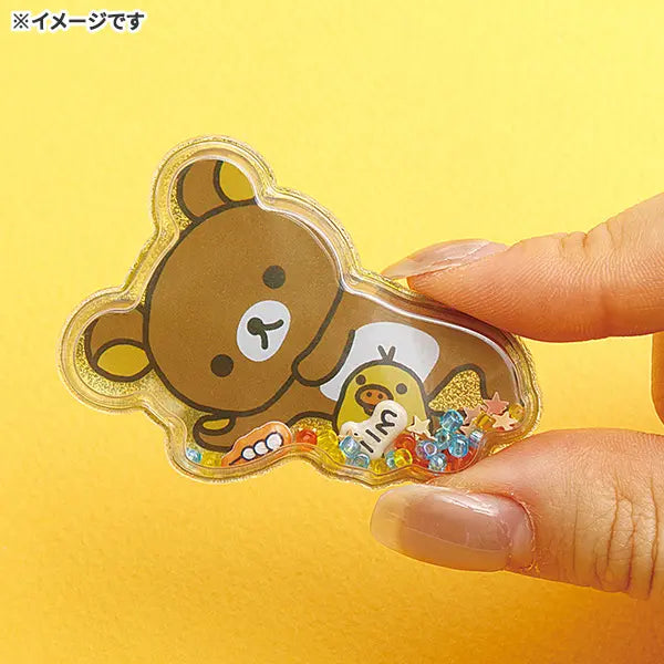 San-X | Rilakkuma Back In The Day Air-in Mascot Sticker - Love