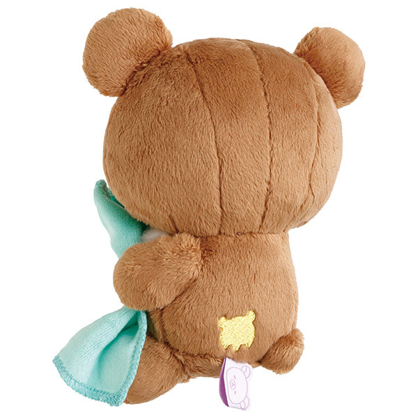San-X | Rilakkuma Together Suyasuya Series Good Night Plush Toy - Chairoikoguma