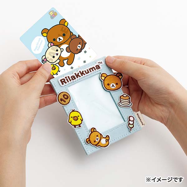 San-X | Rilakkuma Photo Card Keychain - Rilakkuma A