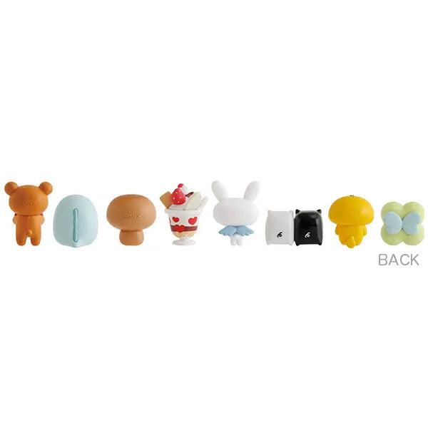 San-X | San-X Universe Heart Series Mascot Keychain Collection Blind Box - A (8 Types)
