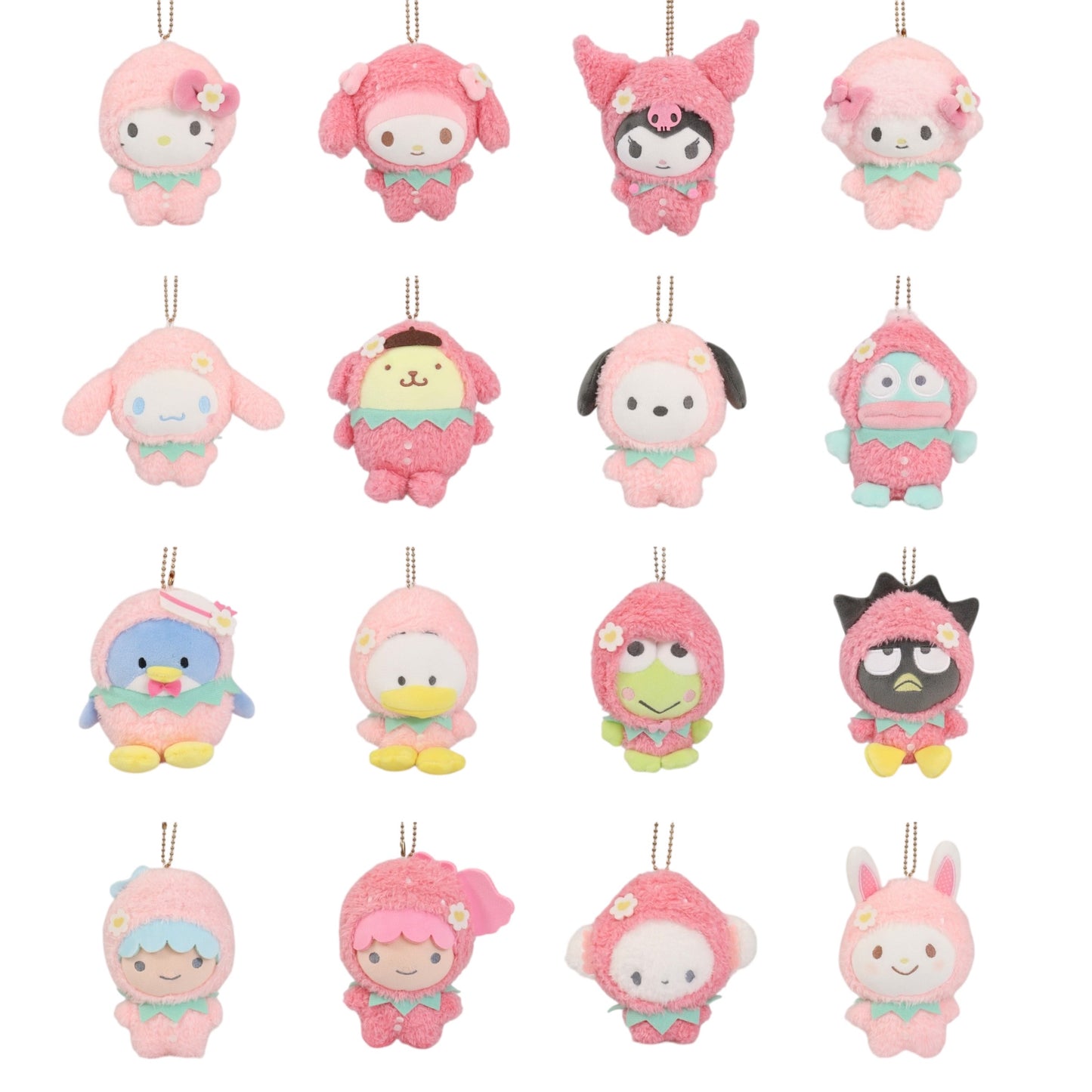 Sanrio | Sanrio Characters Ichigo Shimbun 50th Anniversary Narikiri Strawberry Mascot