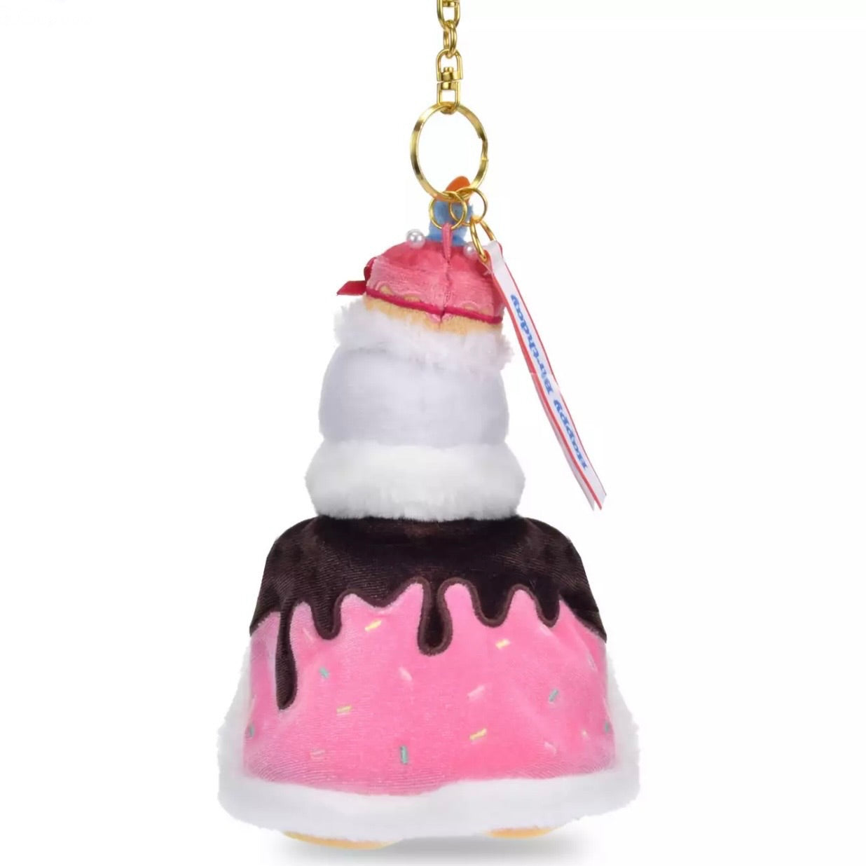 Disney Store JP | Donald Birthday Plush Keychain