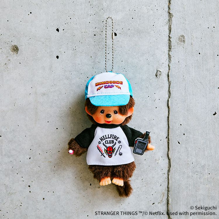 Monchhichi | Stranger Things x Monchhichi Keychain (Hellfire Club)