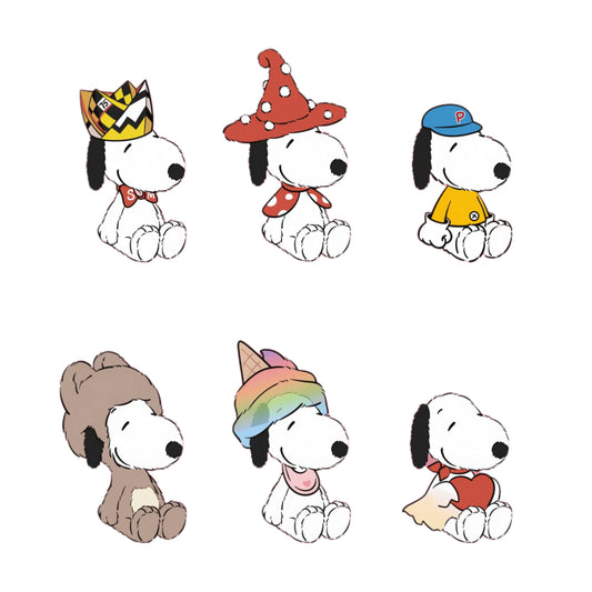 Paws Nova x Snoopy |  Peanuts 75th Anniversary Art For All Plush Toy Blind Box (6 Types)