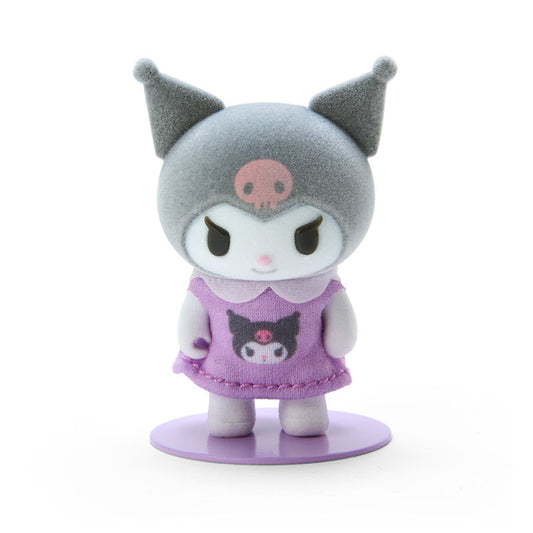 Sanrio | Pitatto Friends Mini Flocked Doll - Kuromi