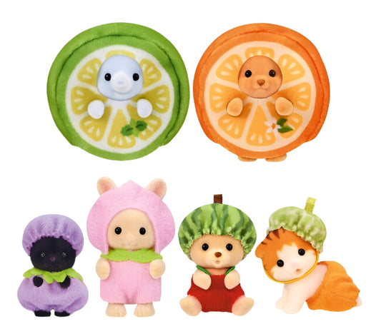 Sylvanian Families | Baby Collectibles Baby Fruit Party 2 Blind Box