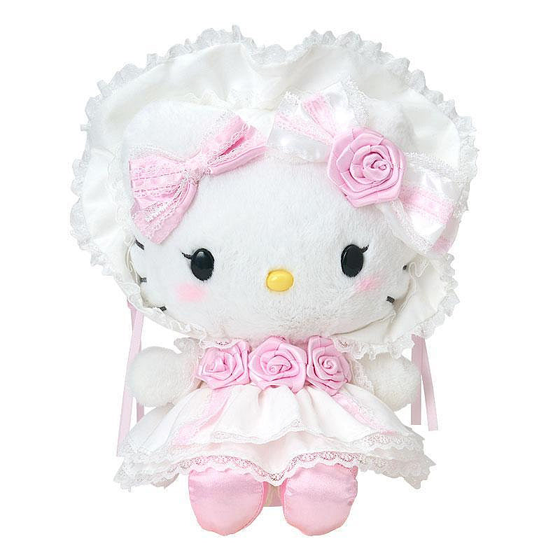 Sanrio | Sanrio White Frill Plush Toy - Hello Kitty