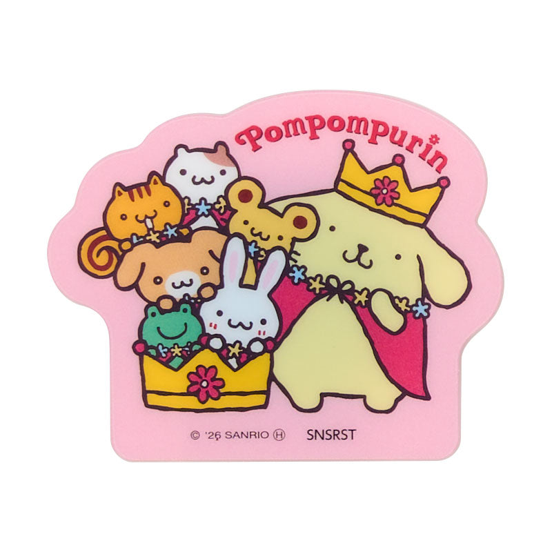 Sanrio | Sanrio Characters Secret Acrylic Magnet Blind Box (8 Types) - Pompompurin