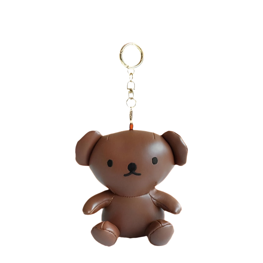 Miffy Korea | Miffy PU Boris Keyring - Brown