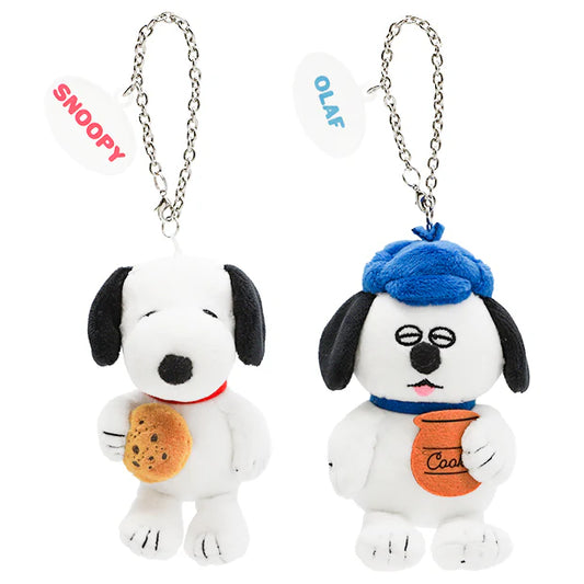 Universal Studios Japan | USJ PEANUTS Pair Mascot Keychain - Snoopy/Olaf